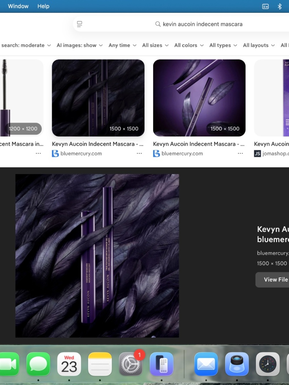 Kevyn Aucoin indecent mascara